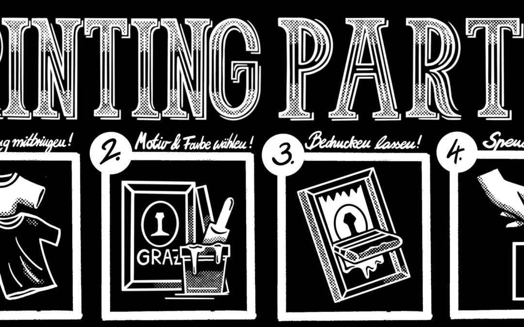 Printing Party im KunstvereinGRAZ